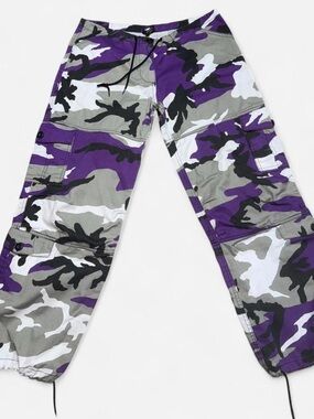 Rothco Purple Camo Cargo Pants Tactical Streetwear